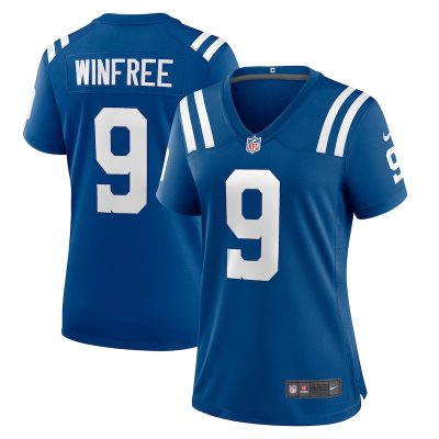 Juwann Winfree Indianapolis Colts Women Team Game Jersey - Royal