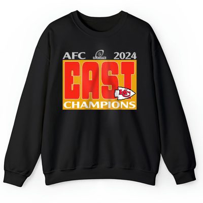 Kansas City Chiefs 2024 AFC East Division Champions Locker Room Trophy Unisex Sweatshirt TAS25013