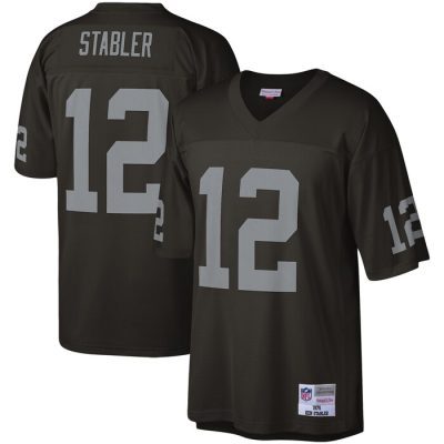 Ken Stabler Las Vegas Raiders Legacy Replica Jersey - Black