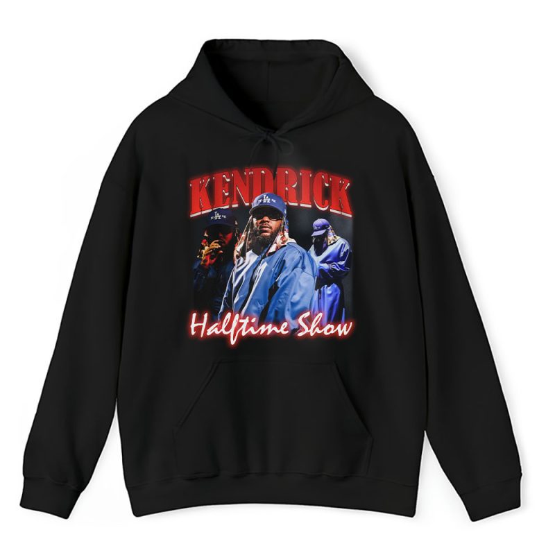 Kendrick Lamar Super Bowl LIX Half Time Show 2025 Lamar Fans Unisex Hoodie TAH25089