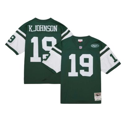 Keyshawn Johnson New York Jets Legacy Replica Jersey - Green