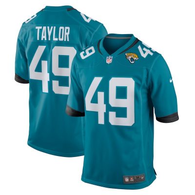 Leonard Taylor Jacksonville Jaguars Game Jersey - Teal