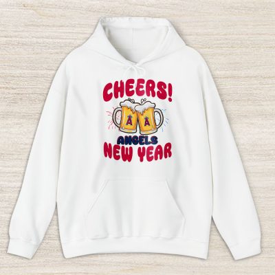 Los Angeles Angels Happy New Year MLB Gift For Fan Hello 2025 Unisex Hoodie TAH23800