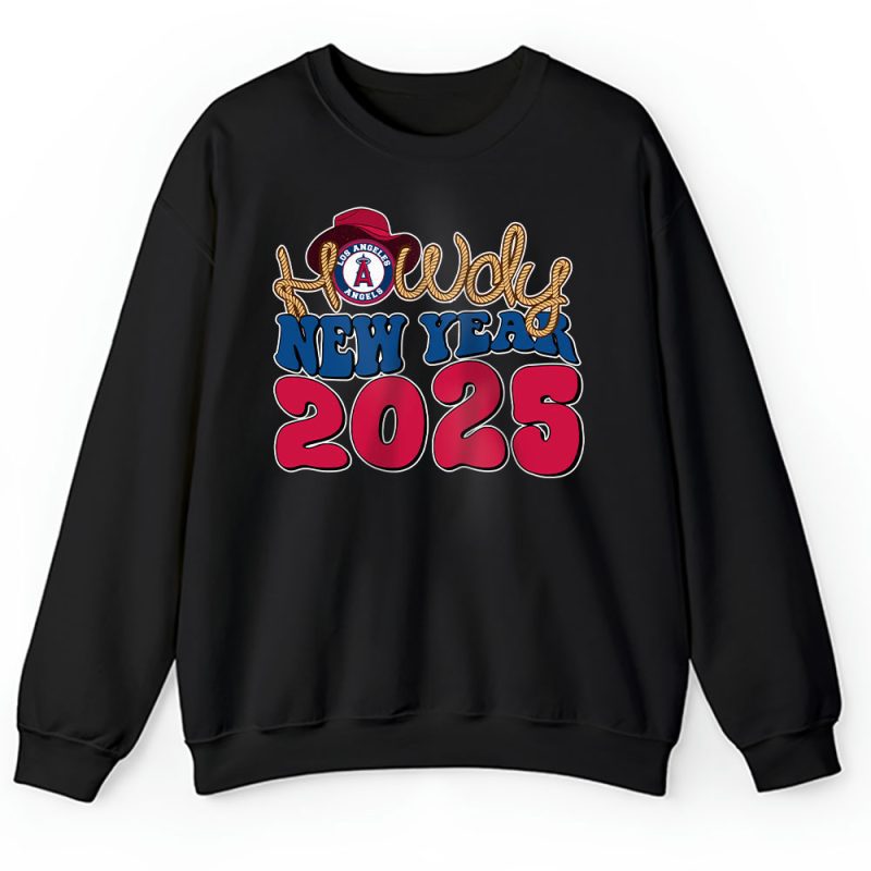 Los Angeles Angels Howdy New Year MLB Gift For Fan Unisex Sweatshirt TAS23804