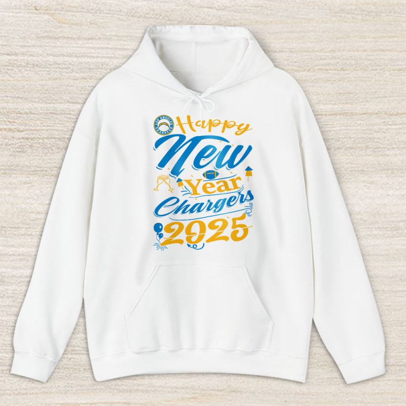 Los Angeles Chargers Happy New Year NFL Gift For Fan Unisex Hoodie TAH23807