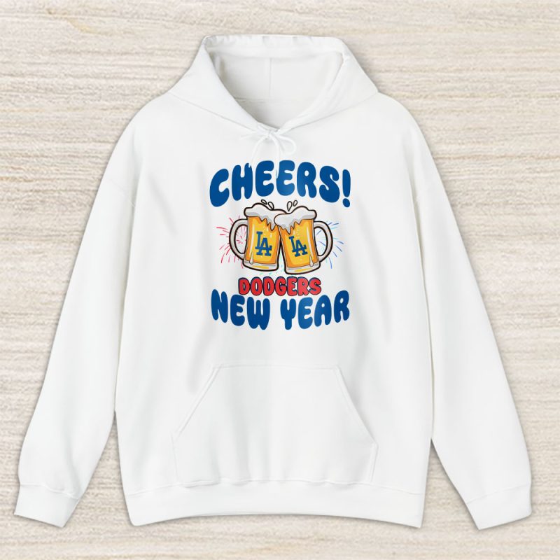 Los Angeles Dodgers Happy New Year MLB Gift For Fan Hello 2025 Unisex Hoodie TAH23819