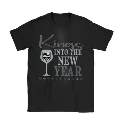 Los Angeles Kings Happy New Year NHL Gift For Fan Cheers To A New Year Unisex T-Shirt Cotton Tee TAT23825