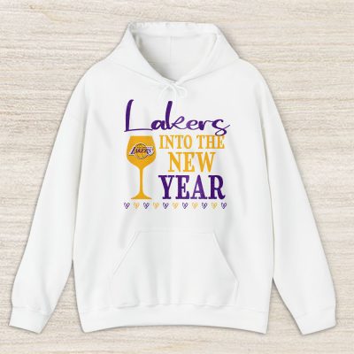 Los Angeles Lakers Happy New Year NBA Gift For Fan Cheers To A New Year Unisex Hoodie TAH23831