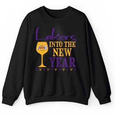 Los Angeles Lakers Happy New Year NBA Gift For Fan Cheers To A New Year Unisex Sweatshirt TAS23831