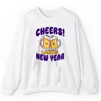 Los Angeles Lakers Happy New Year NBA Gift For Fan Hello 2025 Unisex Sweatshirt TAS23830