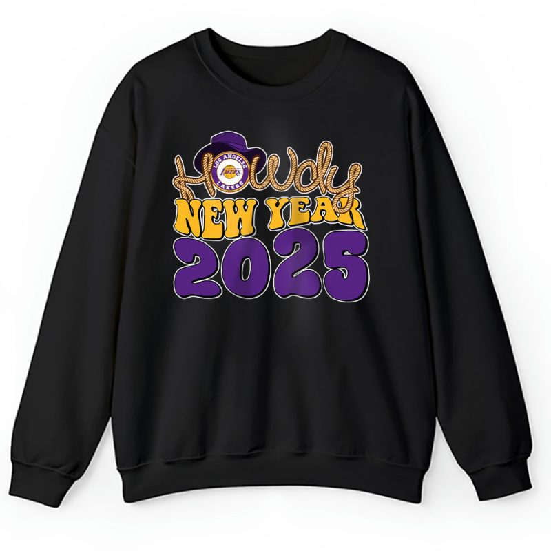 Los Angeles Lakers Happy New Year NBA Gift For Fan Unisex Sweatshirt TAS23834