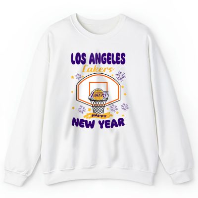 Los Angeles Lakers Happy New Year NBA Gift For Fan Unisex Sweatshirt TAS23835