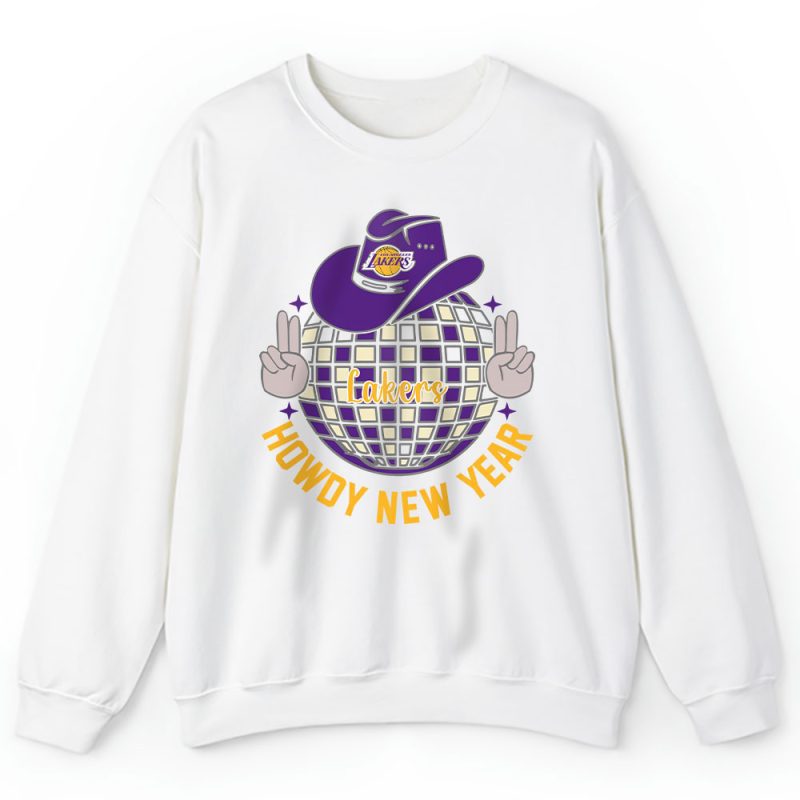 Los Angeles Lakers Howdy New Year NBA Gift For Fan Unisex Sweatshirt TAS24892