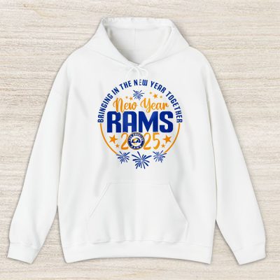 Los Angeles Rams Happy New Year NFL Bringing In The New Year Together Unisex Hoodie TAH23837