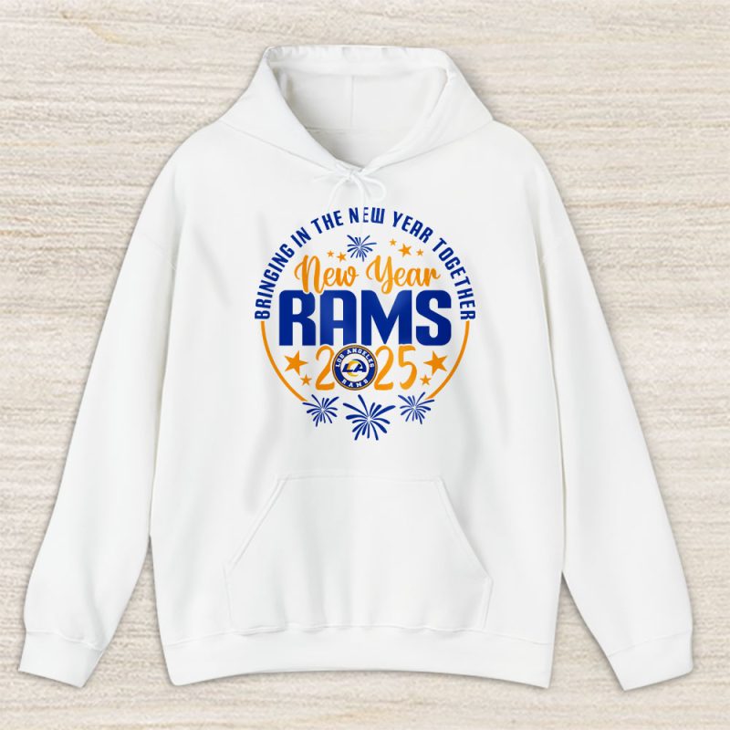 Los Angeles Rams Happy New Year NFL Bringing In The New Year Together Unisex Hoodie TAH23837