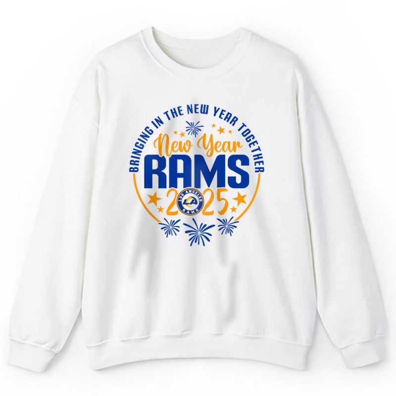 Los Angeles Rams Happy New Year NFL Bringing In The New Year Together Unisex Sweatshirt TAS23837