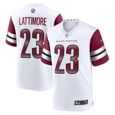 Marshon Lattimore Washington Commanders Game Jersey - White