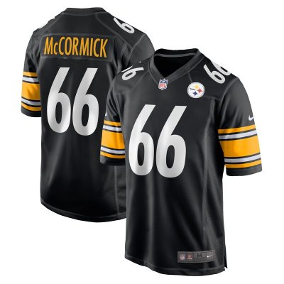 Mason McCormick Pittsburgh Steelers Game Jersey - Black