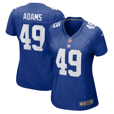 Matthew Adams New York Giants Women Game Jersey - Royal