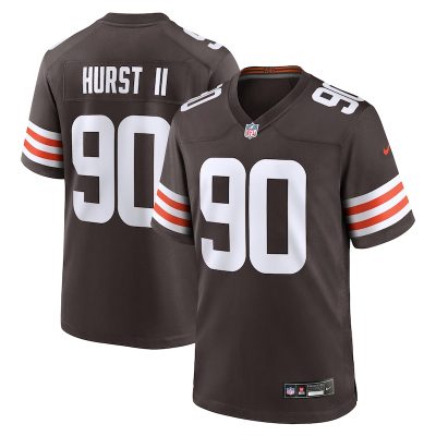 Maurice Hurst II Cleveland Browns Team Game Jersey - Brown