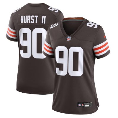 Maurice Hurst II Cleveland Browns Women Game Jersey - Brown