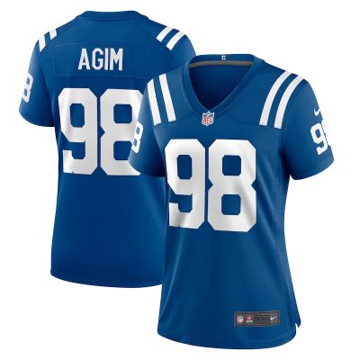 McTelvin Agim Indianapolis Colts Women Team Game Jersey - Royal