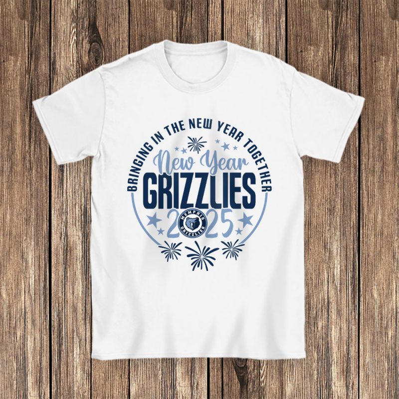 Memphis Grizzlies Happy New Year NBA Bringing In The New Year Together Unisex T-Shirt Cotton Tee TAT23866