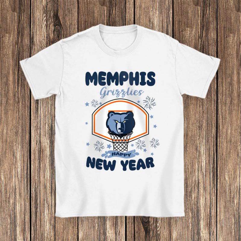 Memphis Grizzlies Happy New Year NBA Gift For Fan Unisex T-Shirt Cotton Tee TAT23869