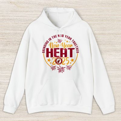 Miami Heat Happy New Year NBA Bringing In The New Year Together Unisex Hoodie TAH23880