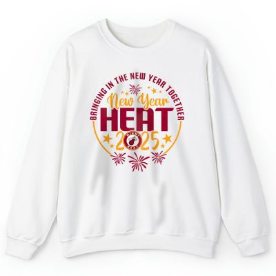 Miami Heat Happy New Year NBA Bringing In The New Year Together Unisex Sweatshirt TAS23880