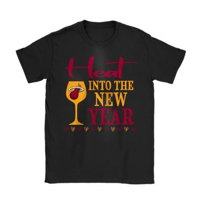 Miami Heat Happy New Year NBA Gift For Fan Cheers To A New Year Unisex T-Shirt Cotton Tee TAT23879