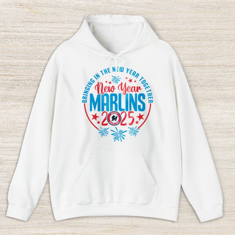 Miami Marlins Howdy New Year MLB Bringing In The New Year Together Unisex Hoodie TAH23886