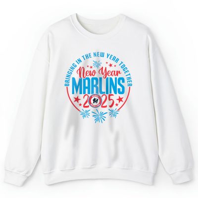 Miami Marlins Howdy New Year MLB Bringing In The New Year Together Unisex Sweatshirt TAS23886