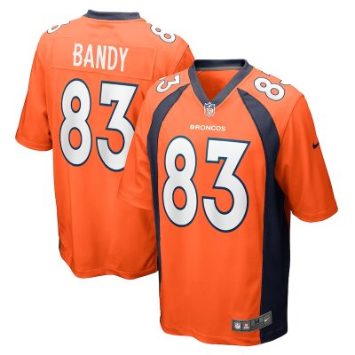 Michael Bandy Denver Broncos Team Game Jersey - Orange