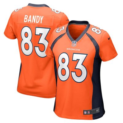 Michael Bandy Denver Broncos Women Team Game Jersey - Orange