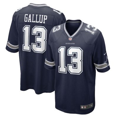 Michael Gallup Dallas Cowboys Game Jersey - Navy