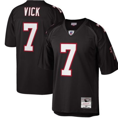 Michael Vick Atlanta Falcons 2002 Retired Player Replica Jersey - Black