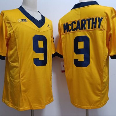 Michigan Wolverines #9 J.J. McCarthy 2023 F.U.S.E. Navy Stitched Jersey