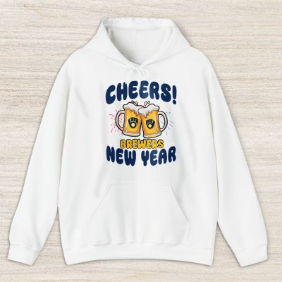 Milwaukee Brewers Happy New Year MLB Gift For Fan Hello 2025 Unisex Hoodie TAH23895