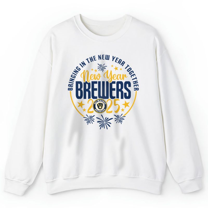 Milwaukee Brewers Howdy New Year MLB Bringing In The New Year Together Unisex Sweatshirt TAS23897