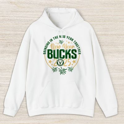 Milwaukee Bucks Happy New Year NBA Bringing In The New Year Together Unisex Hoodie TAH23891