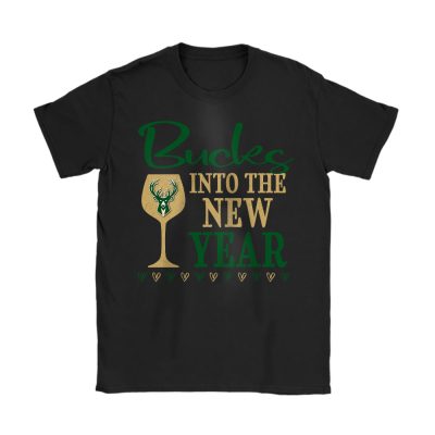 Milwaukee Bucks Happy New Year NBA Gift For Fan Cheers To A New Year Unisex T-Shirt Cotton Tee TAT23890