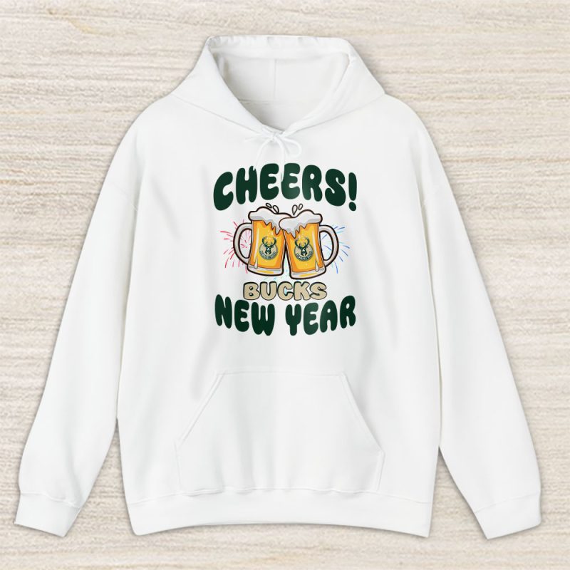 Milwaukee Bucks Happy New Year NBA Gift For Fan Hello 2025 Unisex Hoodie TAH23889