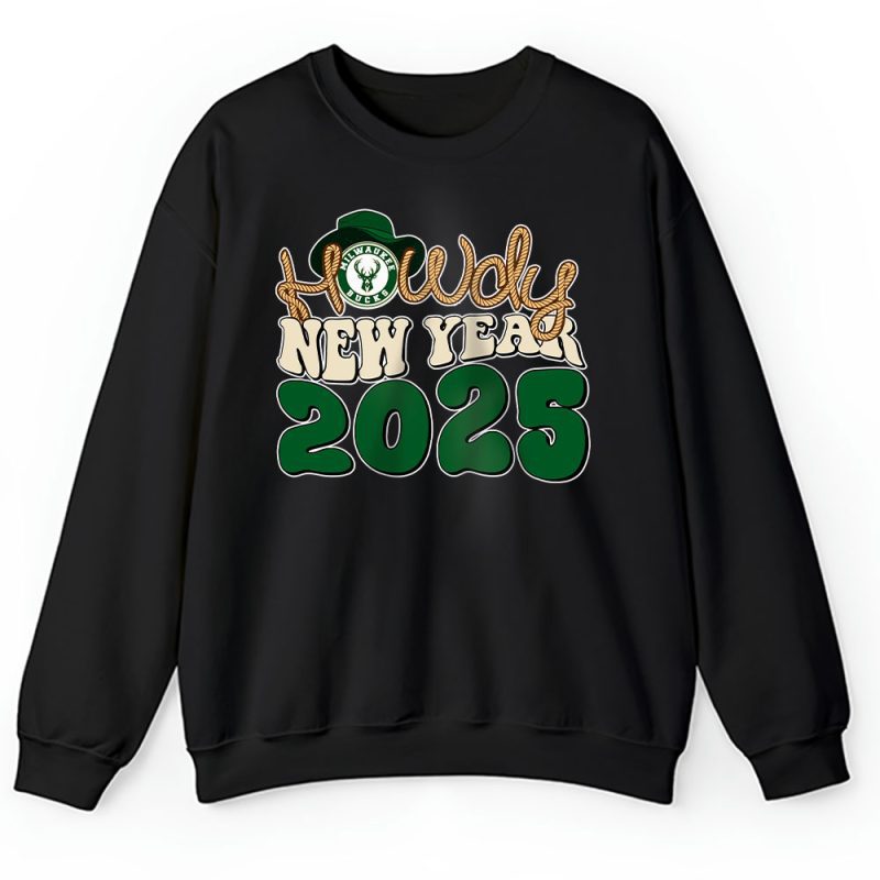 Milwaukee Bucks Happy New Year NBA Gift For Fan Unisex Sweatshirt TAS23893