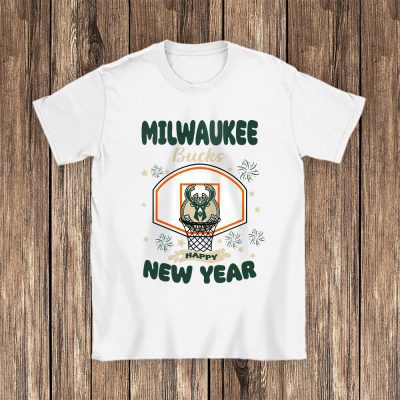 Milwaukee Bucks Happy New Year NBA Gift For Fan Unisex T-Shirt Cotton Tee TAT23894