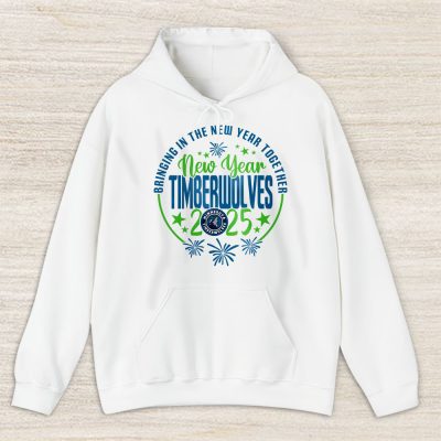 Minnesota Timberwolves Happy New Year NBA Bringing In The New Year Together Unisex Hoodie TAH23910