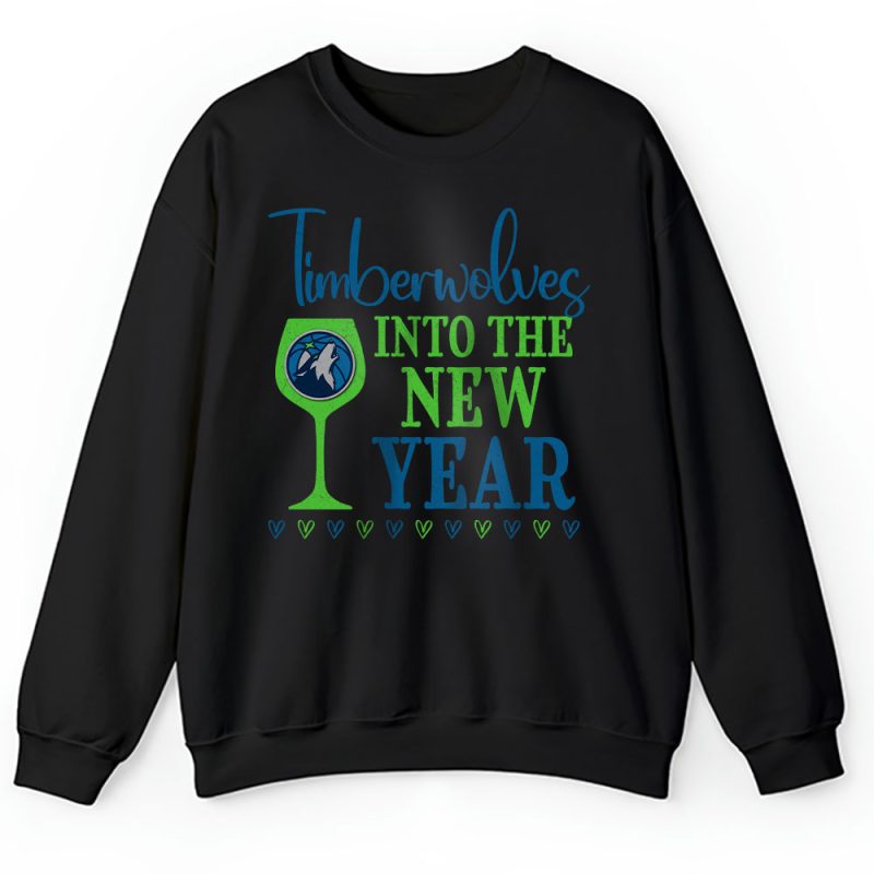 Minnesota Timberwolves Happy New Year NBA Gift For Fan Cheers To A New Year Unisex Sweatshirt TAS23909