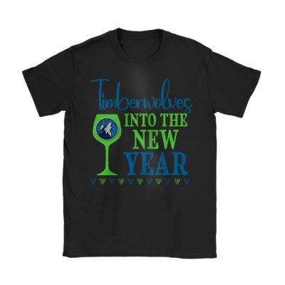 Minnesota Timberwolves Happy New Year NBA Gift For Fan Cheers To A New Year Unisex T-Shirt Cotton Tee TAT23909