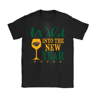 Minnesota Wild Happy New Year NHL Gift For Fan Cheers To A New Year Unisex T-Shirt Cotton Tee TAT23920