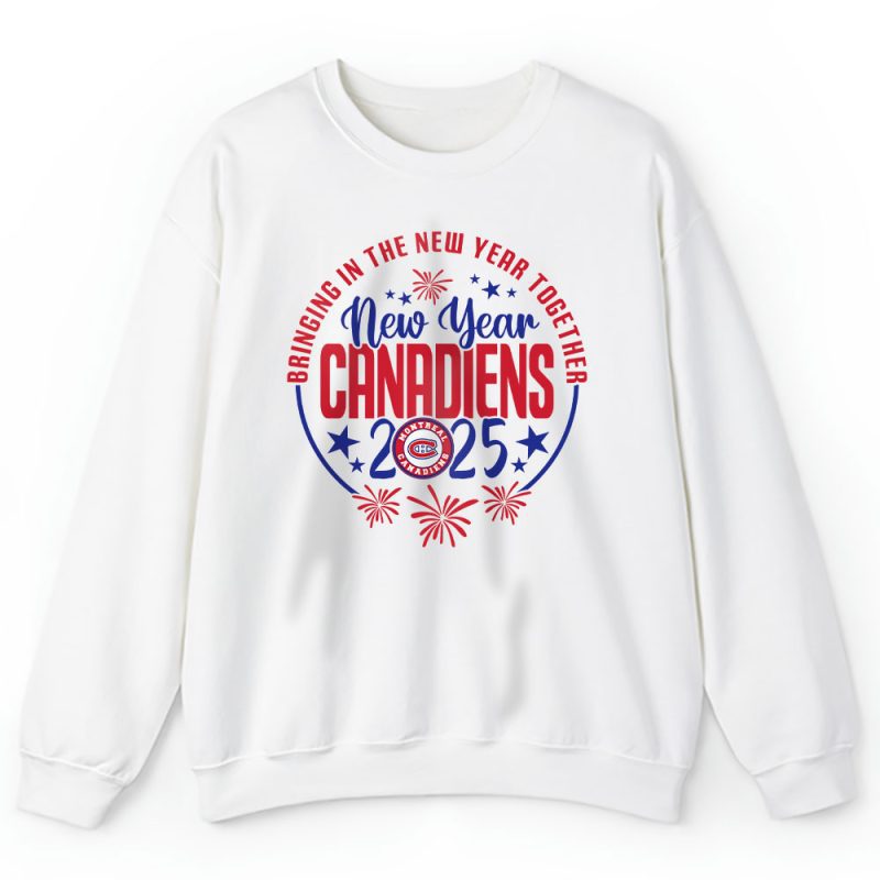 Montreal Canadiens Howdy New Year NHL Bringing In The New Year Together Unisex Sweatshirt TAS23860